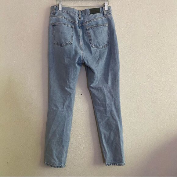LF Carmar Blue Ripped Alexander Hannah Baggy Trendy Distressed Boyfriend Jeans - Picture 9 of 11